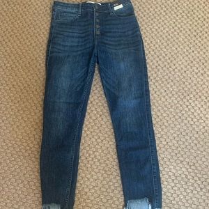 Abercrombie and Fitch Ankle Jean High Rise